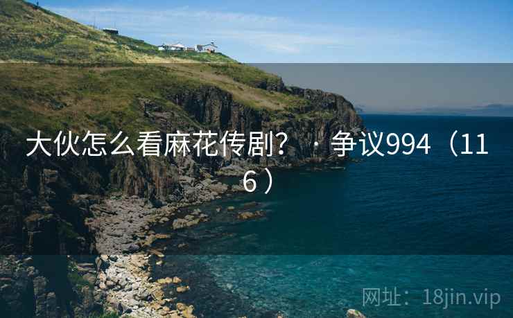 大伙怎么看麻花传剧? · 争议994(116 ) 第2张 大伙怎么看麻花传剧? · 争议994(116 ) 第2张